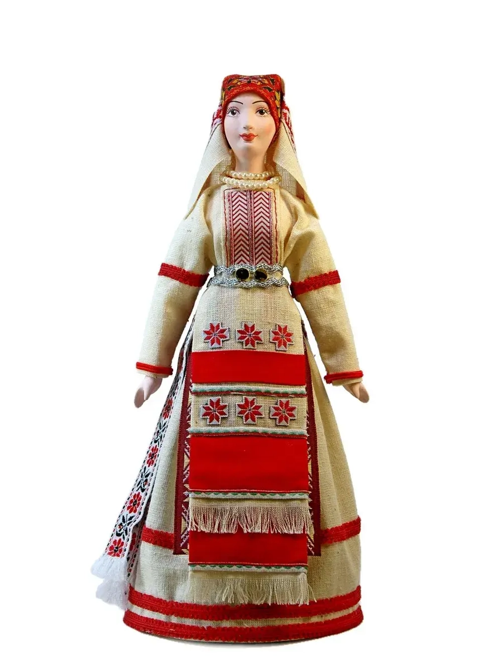 Кукла коллекционная в женском костюме, Ижора