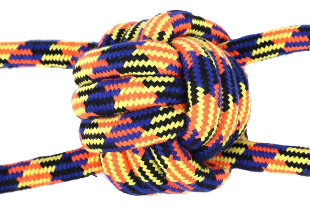 Nunbell игрушка для собак мяч верёвочный