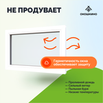 Пластиковое окно пвх, одностворчатое, глухое.