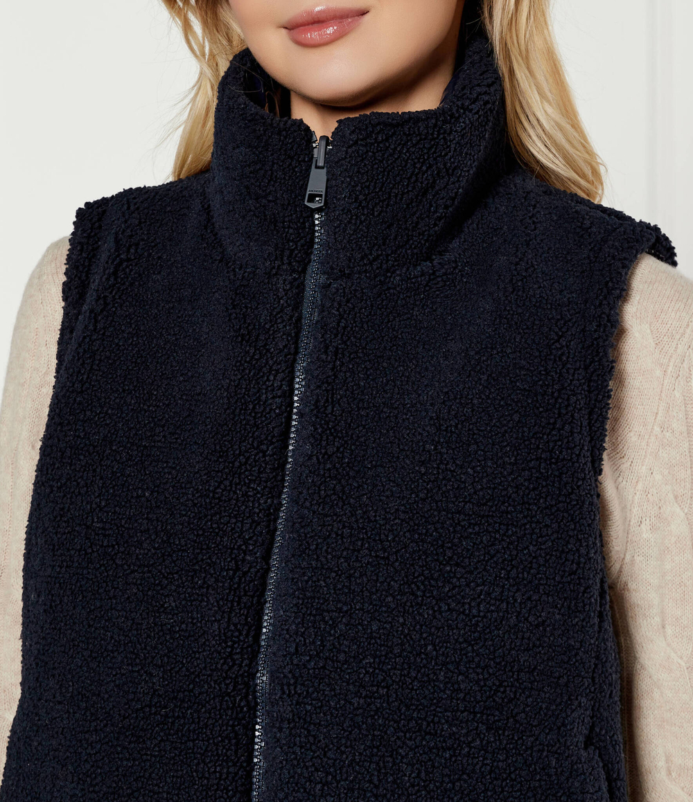 Пуховая двусторонняя жилет Tommy Hilfiger - темно-синий(WW0WW43222)