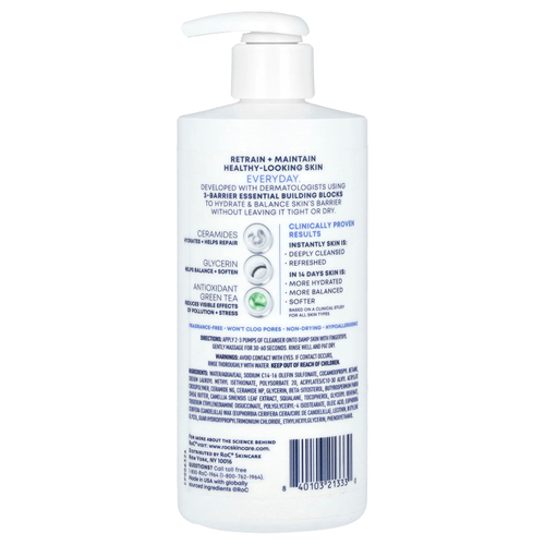 RoC, Barrier Renew, гель-пенка для умывания, 355 мл (12 жидк. унц.)