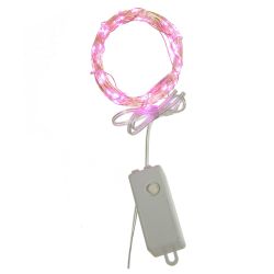GAEM Электрогирлянда L1055 W0,1 H0,1 см (100 фиолетовых LED, 8 реж свеч,серебр шнур, 3 W)