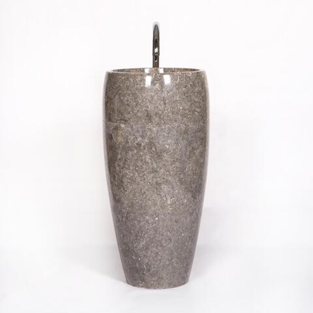 Раковина напольная из мрамора Round Midle MN-61708 45*45*90