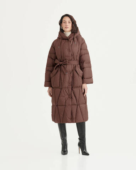 Пуховик из ткани