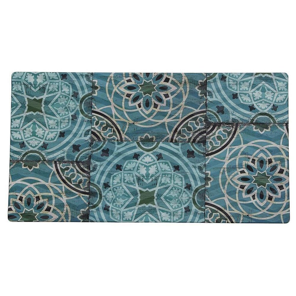 Блюдо 32,5*17,6*1,8 см прямоуг. Damask Blue пластик меламин P.L. Proff Cuisine