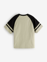 Футболка для мальчика Next 681-851, 3 шт., Бежевый, Черный, Белый