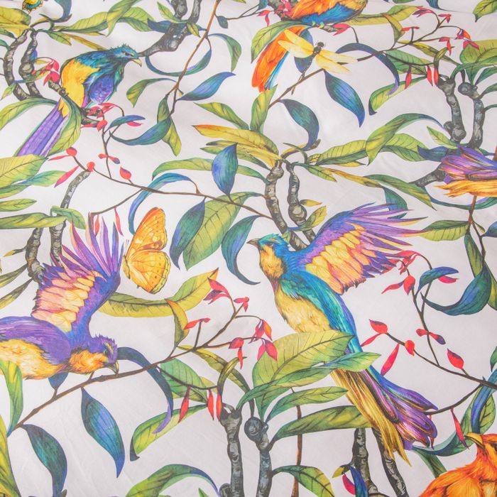 Комплект постельного белья Сатин Премиум «Экзотический сад»