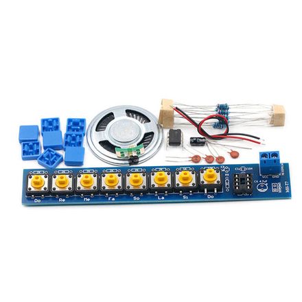 Набор для самостоятельной сборки и пайки "Пианино" 3-12 В