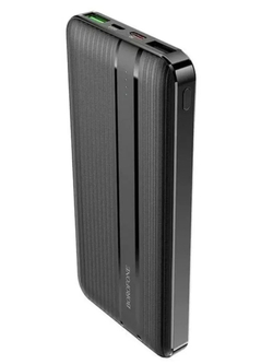 Внешний аккумулятор Borofone BJ9 10000 mAh (18W, 2USB, MicroUSB, Type-C, QC3.0, PD) Черный