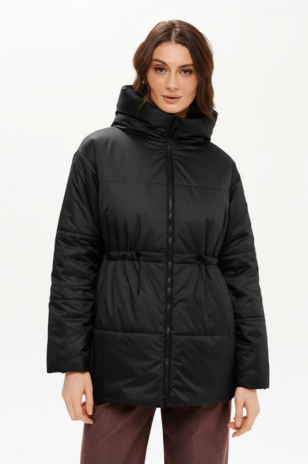 0115 Куртка женская (чёрный)