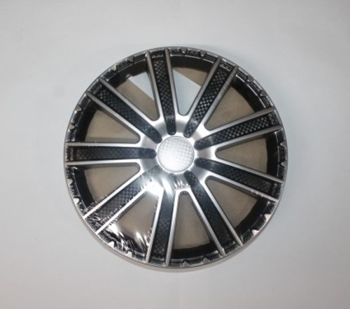 Колпак колеса R14 Круиз Super Silver (в мешке 5 упак) (STAR)