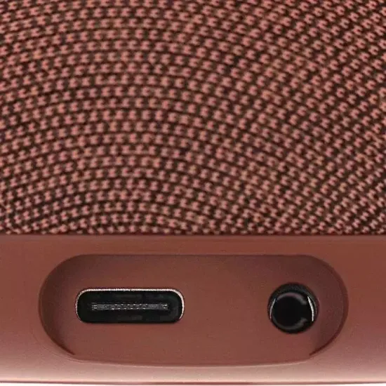 Умная колонка VK Капсула мини (с часами), терракотовый