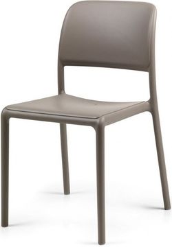 Стул пластиковый Riva Bistrot Италия серый