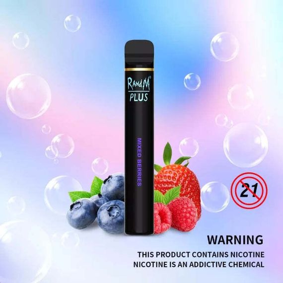 RandM 800 Plus - Mixed Berries (2% nic)