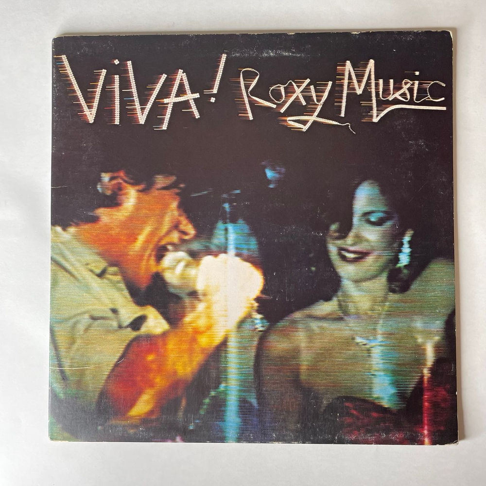 Винтажная виниловая пластинка LP Roxy Music, Viva, Roxy Music, The Live Roxy Music Album (США 1976)