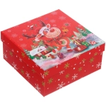 Коробка подарочная «Новогодний гость» 18*18*8,5 см