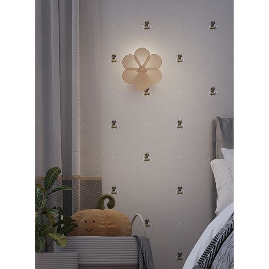 Светильник настенный kamille, D44 см, бежевый