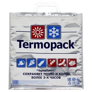 Сумка-Термопакет Россия трехслойная 40*45 100 шт/кор