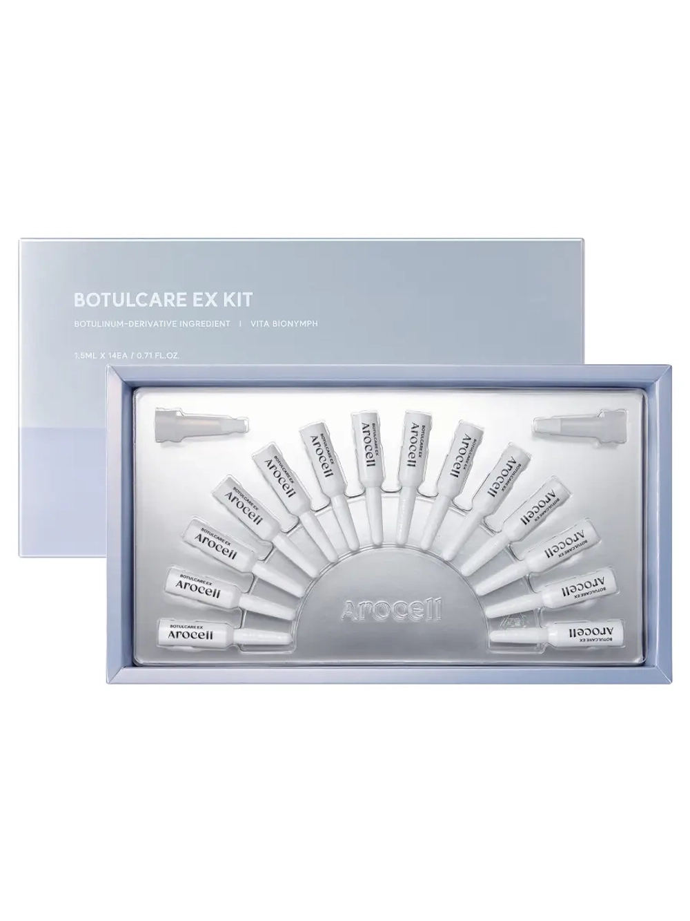 Arocell Пептидные ампулы для лифтинга и восстановления кожи с PDRN Botulcare Ex Kit 1.5 мл х 14 шт