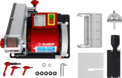 ЗУБР d 125 мм, 25 х 762 мм лента, 330 Вт, тарельчато - ленточный шлифовальный станок (ЗШС-330)
