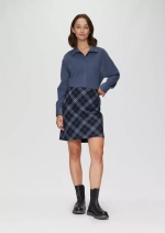 Хлопковая вельветовая блузка s.Oliver