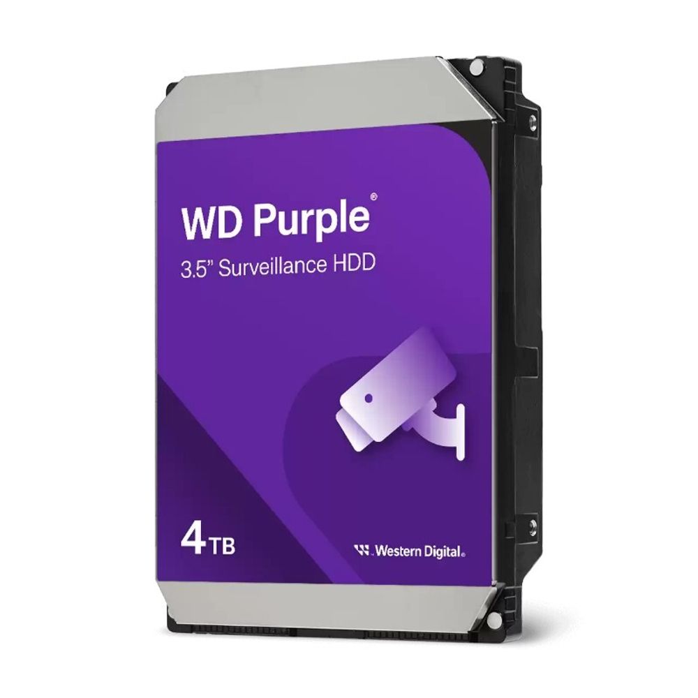 Жесткий диск Western Digital Purple HDD 3.5&quot; SATA 4Tb, IntelliPower, 256MB buffer (DV&amp;NVR), CMR, WD43PURZ