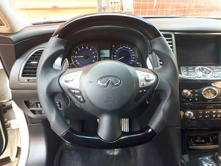 Руль ver.3 Infiniti FX37/FX50/FX30/QX70 черный