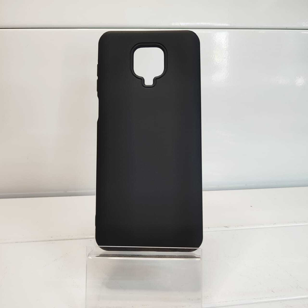 Чехол силиконовый Xiaomi Redmi Note 9 черный