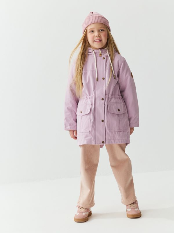 Парка демисезонная на меху 