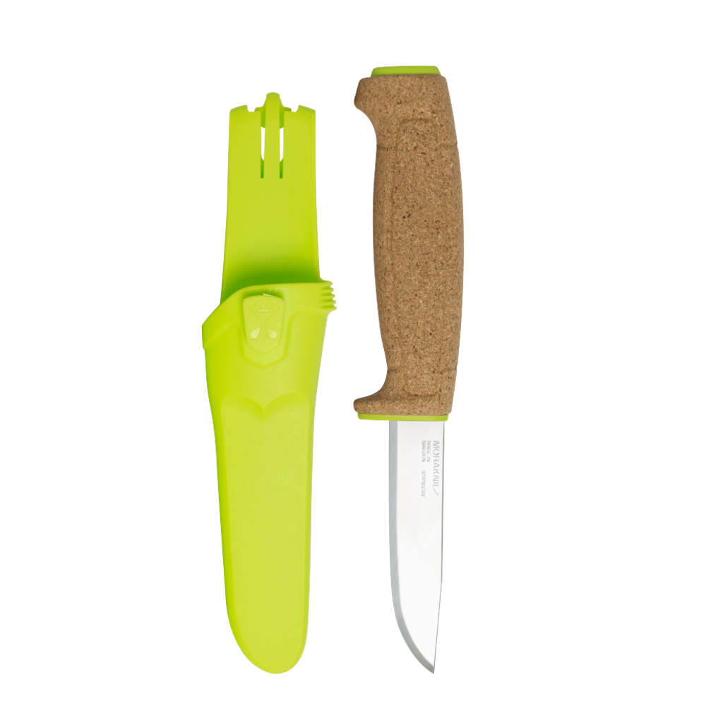 Нож Morakniv Floating Knife, нержавеющая сталь, пробковая ручка