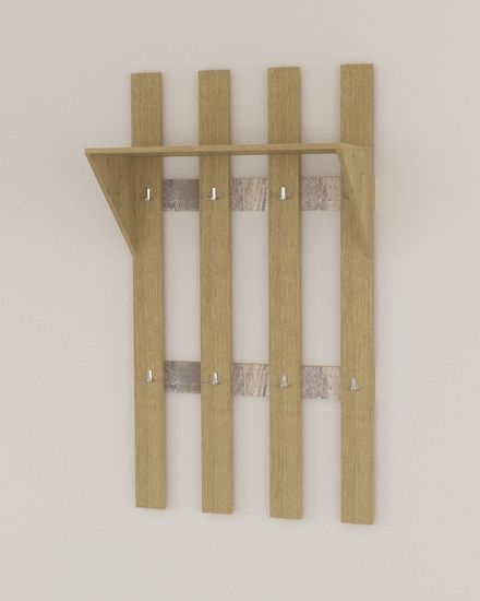 дуб бунратти / бетон пайн экзотик