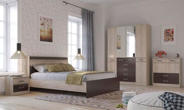 Разновидности модульной мебели для спальни