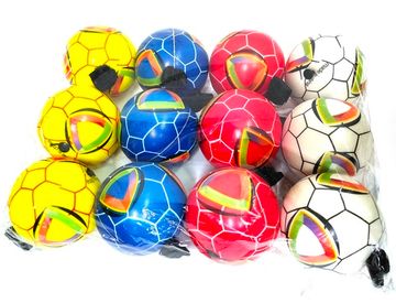 Мяч футбольный на резинке 8см