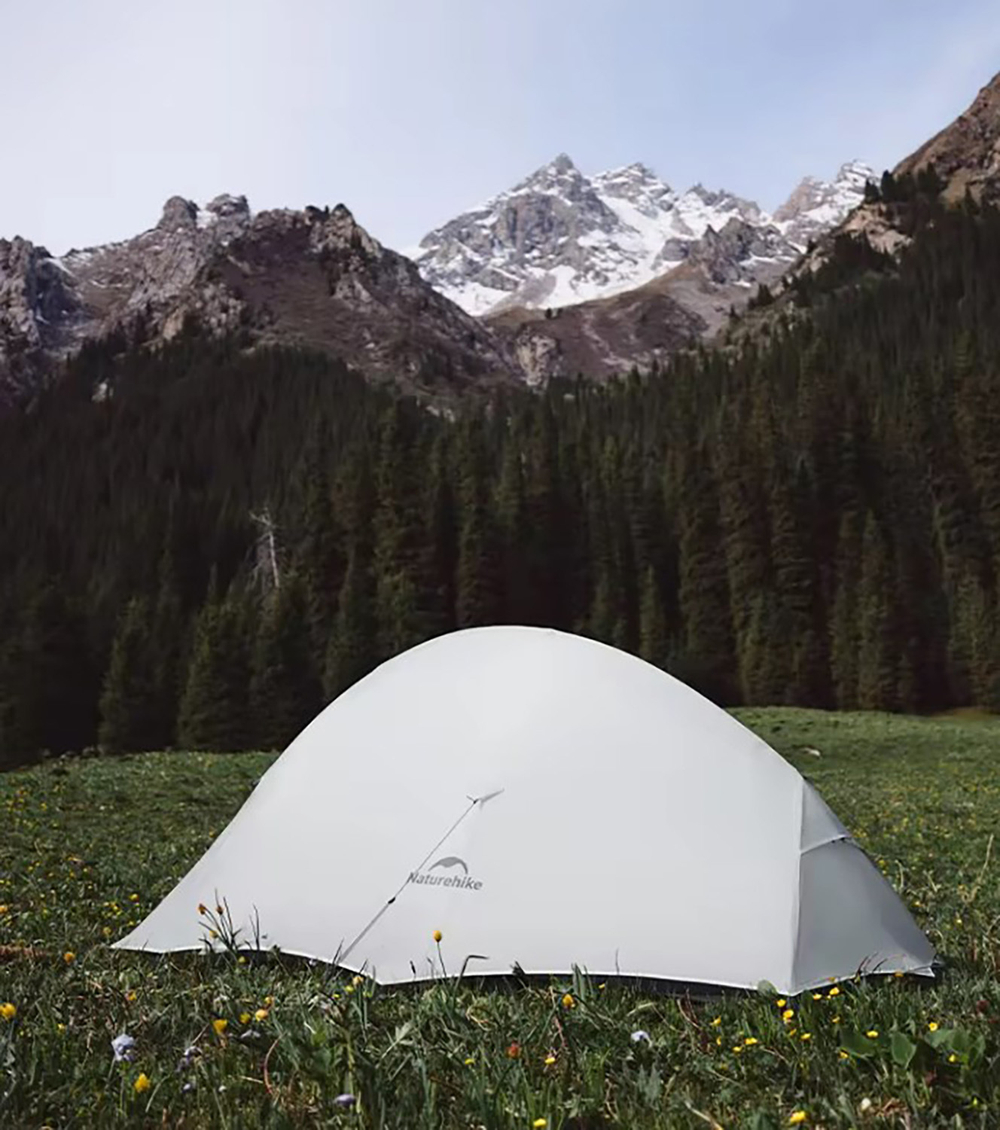 Палатка Naturehike Cloud Up UL Si 1-местная, серая