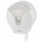 Диспенсер для туалетной бумаги EXTRA LAIMA PROFESSIONAL, (Система Т2), малый, белый, ABS-пластик, 609474, 303822