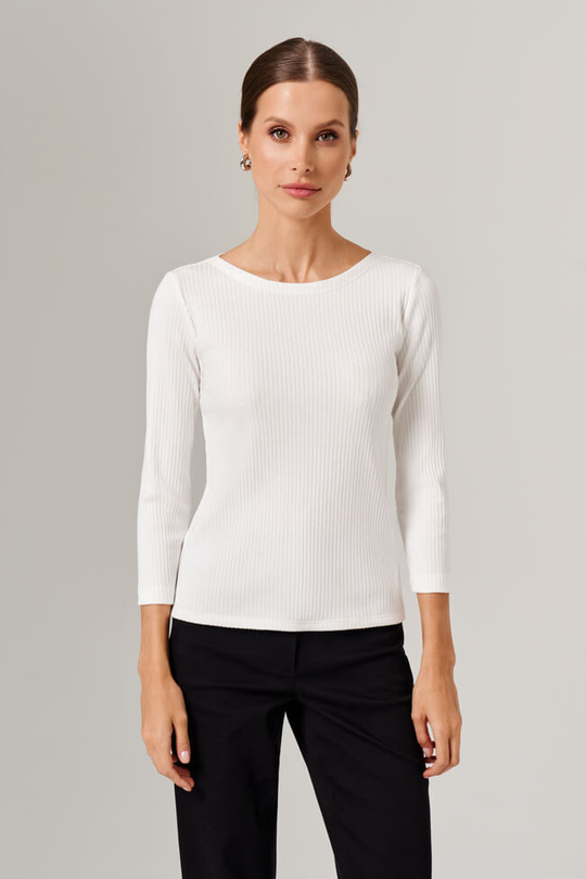 23134 Лонгслив женский (молочный)