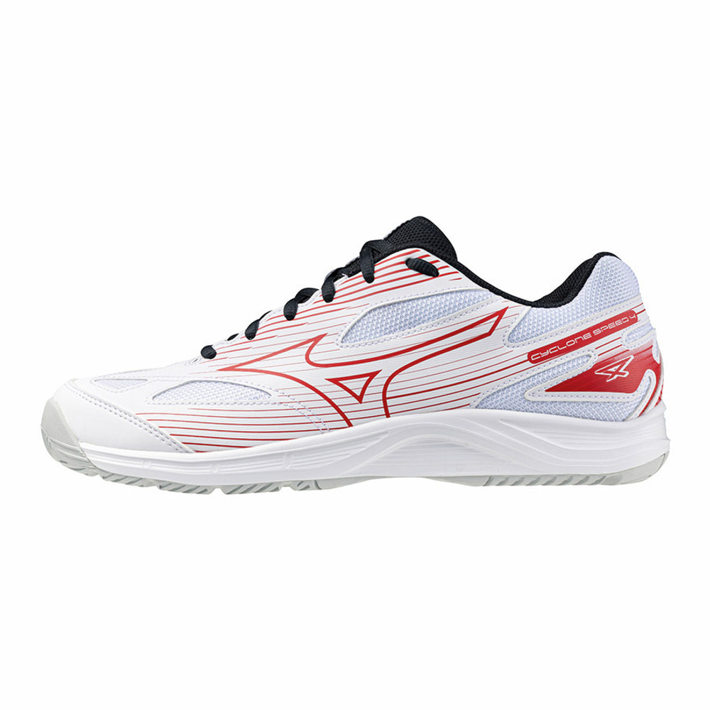 Кроссовки волейбольные мужские MIZUNO Cyclone Speed 4 V1GA238096, р.UK7.5 (рос.40,5), белый