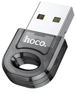 Bluetooth адаптер HOCO UA28 USB BT5.1 Transparent Black