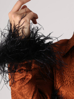 Блуза LEO, терракот