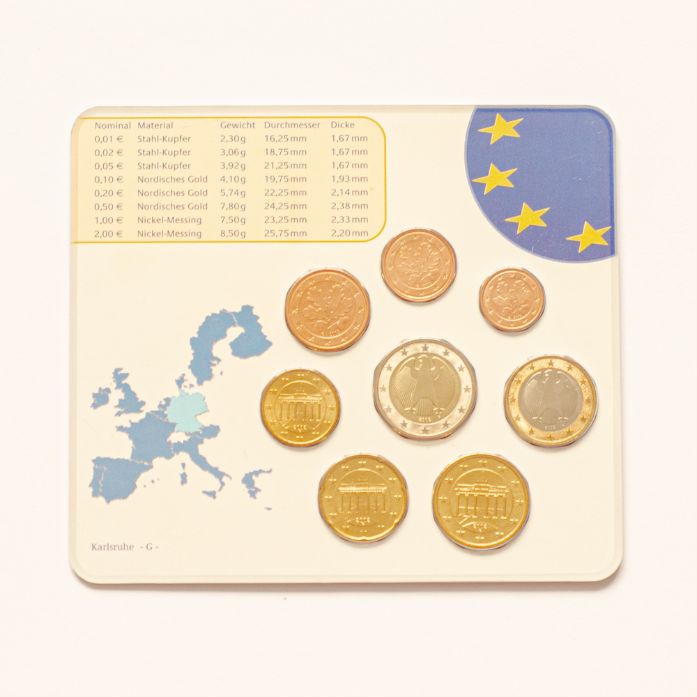 Germany 2002 Year Set (G: Karlsruhe)