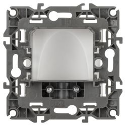 Вывод кабеля ЭРА Серия 12 12-6003-01М , белый матовый