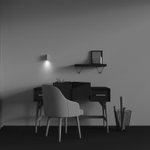 Настенный светильник (бра) Technical C106WL-01-GU10-BS