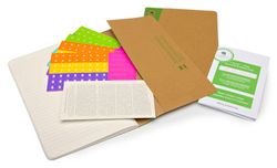 Блокнот Moleskine Evernote Large 130х210мм 80стр картон линейка бежевый 2шт (SKQP416EVER)
