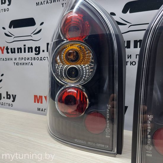 Задние фонари black для Opel Zafira A