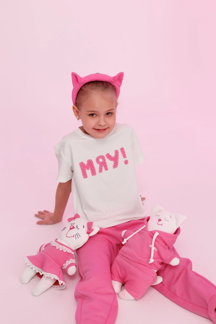 СУВЕНИР КОШЕЧКА РОЗОВЫЙ