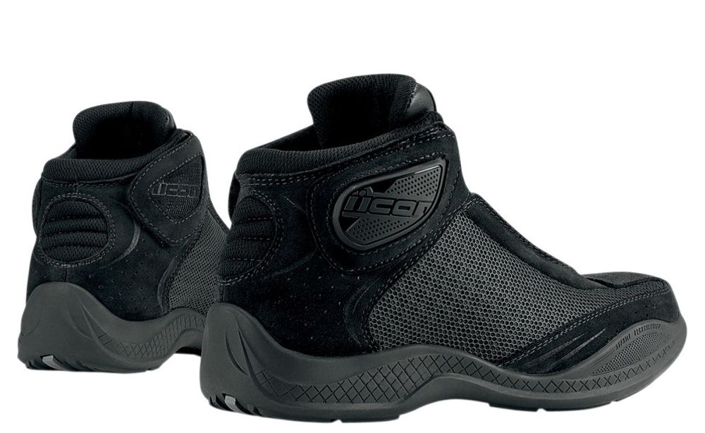Мотоботы - ICON TARMAC 2 (черные)
