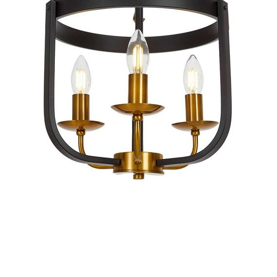 Подвесной светильник Lumina Deco Berling LDP 8024-3 BK+MD