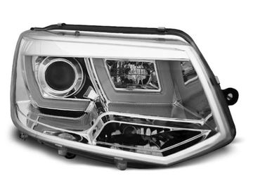 Передние фары U-TYPE CHROME для VW T5