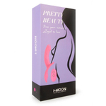 Розовый поясной вибратор с пультом ДУ (Цвет: розовый)