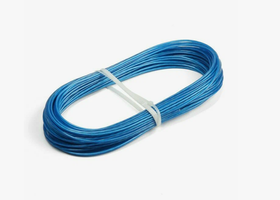 Трос металлополимерный 2,0 мм (цветной/латунир. 20 м) 388550